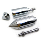Aluminum Chrome Frame Sliders for Yamaha FZ1 (2006–2011)