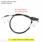Clutch Cable for Yamaha XTZ125 (2000–2009) 1SB-F6335-00, Steel Wire, Black