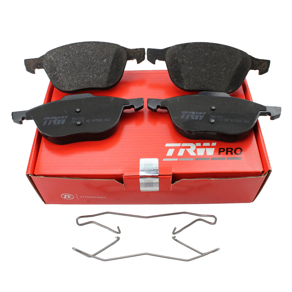 Set of 4 TRW Pro Low-Metallic Brake Pads for Ford C-Max, EcoSport, Escape, Focus (2013–2020)