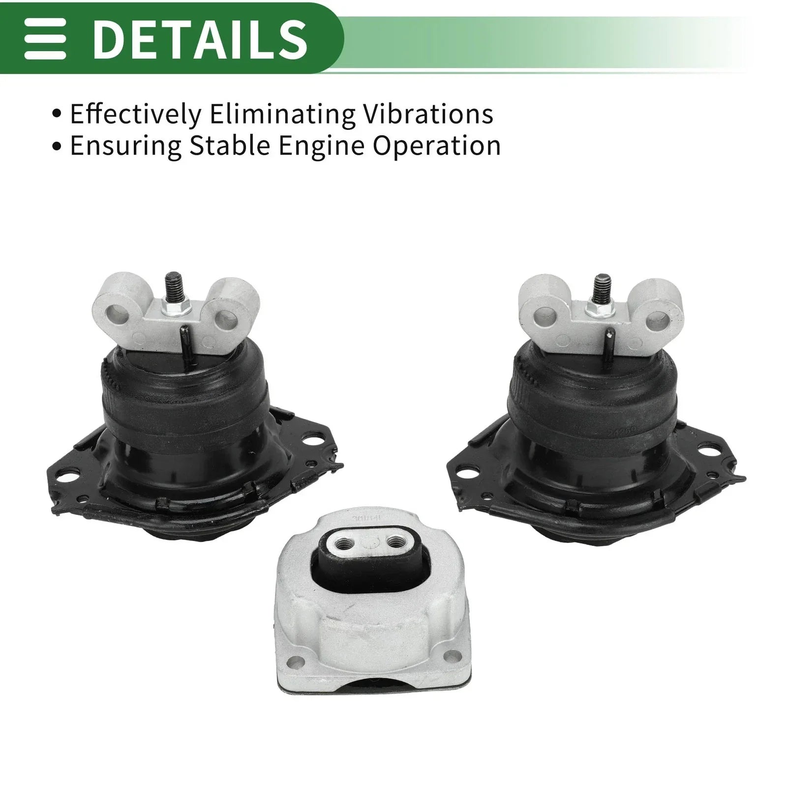 Engine Motor Mount Set for Dodge Challenger (2015-2023)