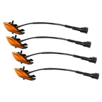 Set of 4 Amber LED Front Grille Lights for Toyota 4Runner (2014–2023)
