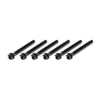 6pcs M6x55mm Titanium Torx Head Flange Screws for Motorcycle Bike