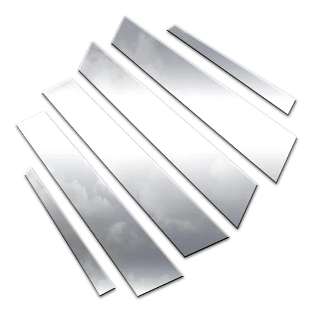 Diamond Grade 6pc Stainless Steel Pillar Post Covers for 2020-2025 Cadillac CT4