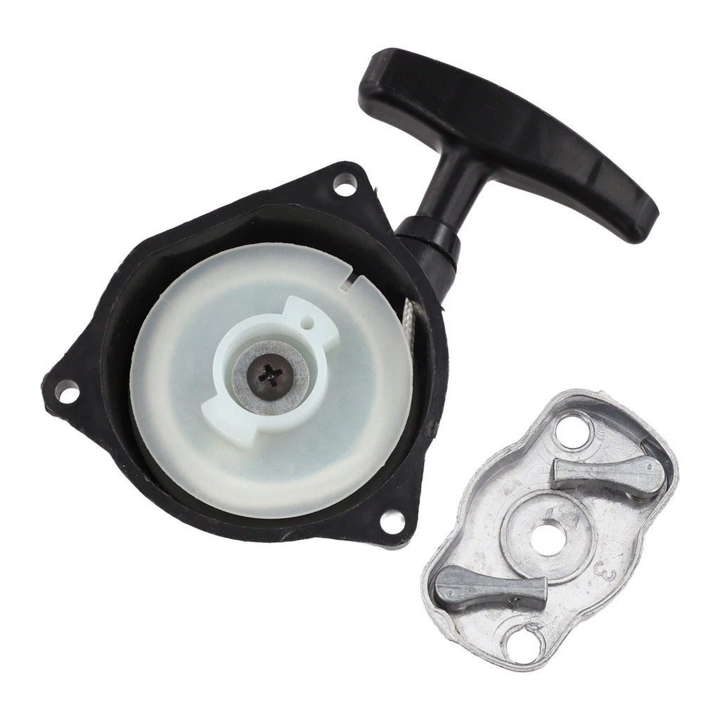 Engine Recoil Pull Starter & Pawl Set for Mitsubishi TU23 TU26 TL26