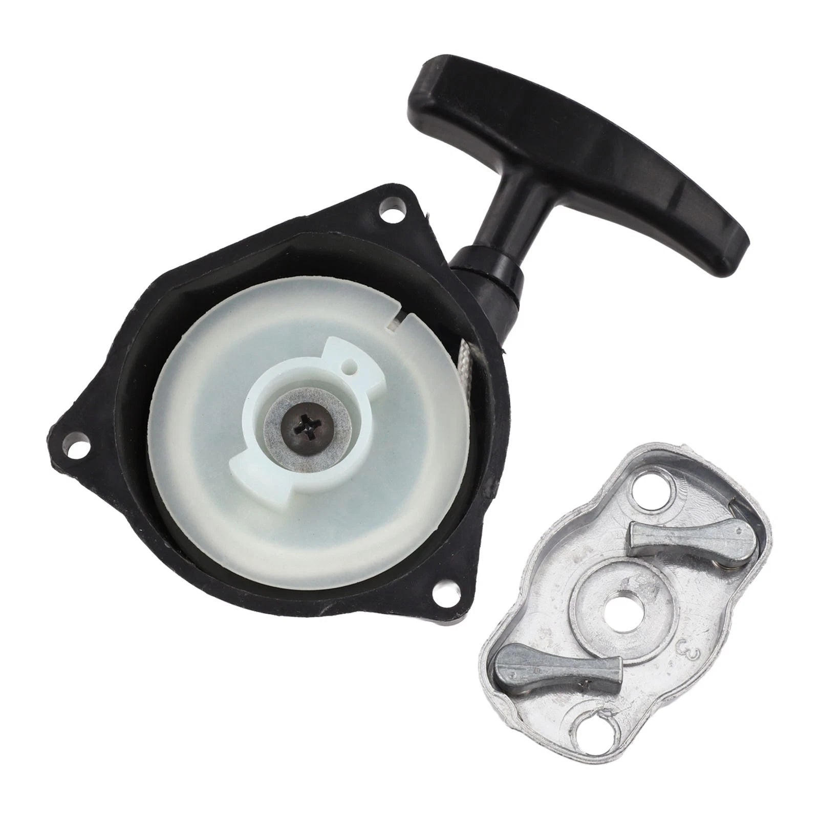 Engine Recoil Pull Starter & Pawl Set for Mitsubishi TU23 TU26 TL26