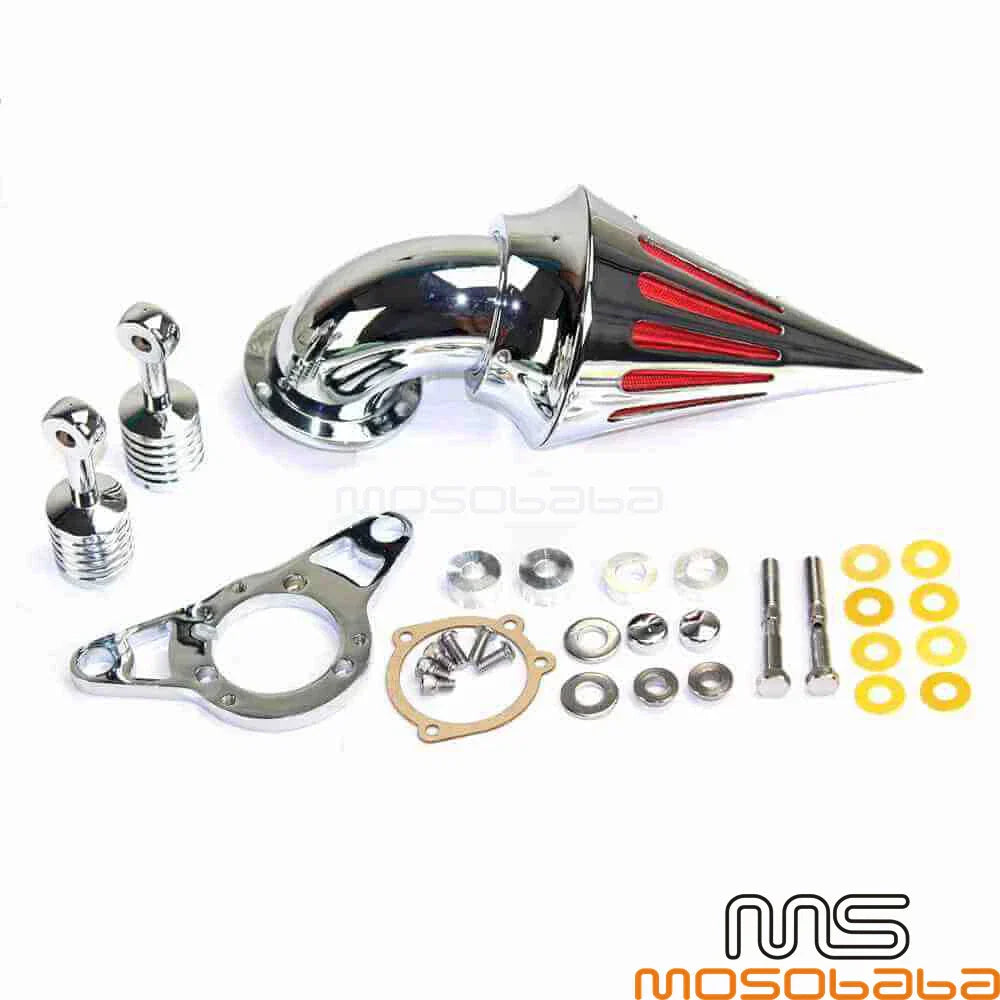 Spike Intake Air Filter Cleaner for Harley Softail, Dyna Fat Bob (2001-2007)