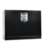Tool Box for Pickup Truck (24"x12"x14", Black Steel)