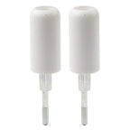 White Frame Sliders Anti Crash Protectors for Yamaha & Suzuki