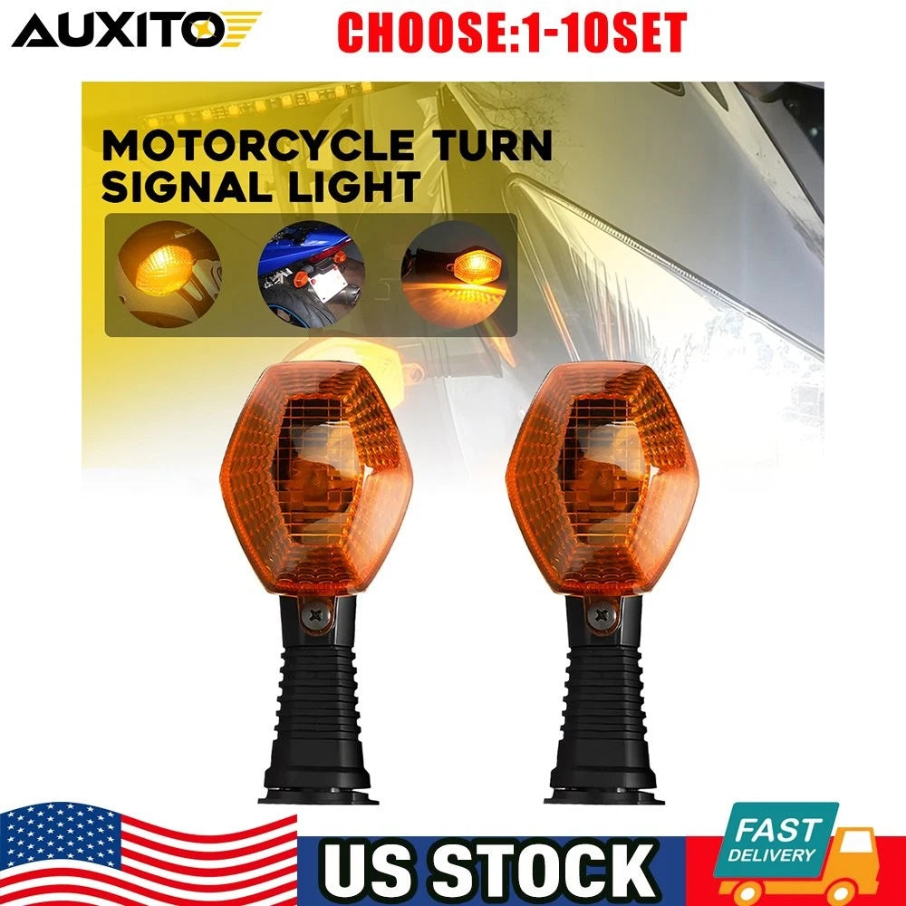 Set of 2 Rear Turn Signal Lights for Suzuki SV650S (2003–2016) SV 1000 (2003–2008)