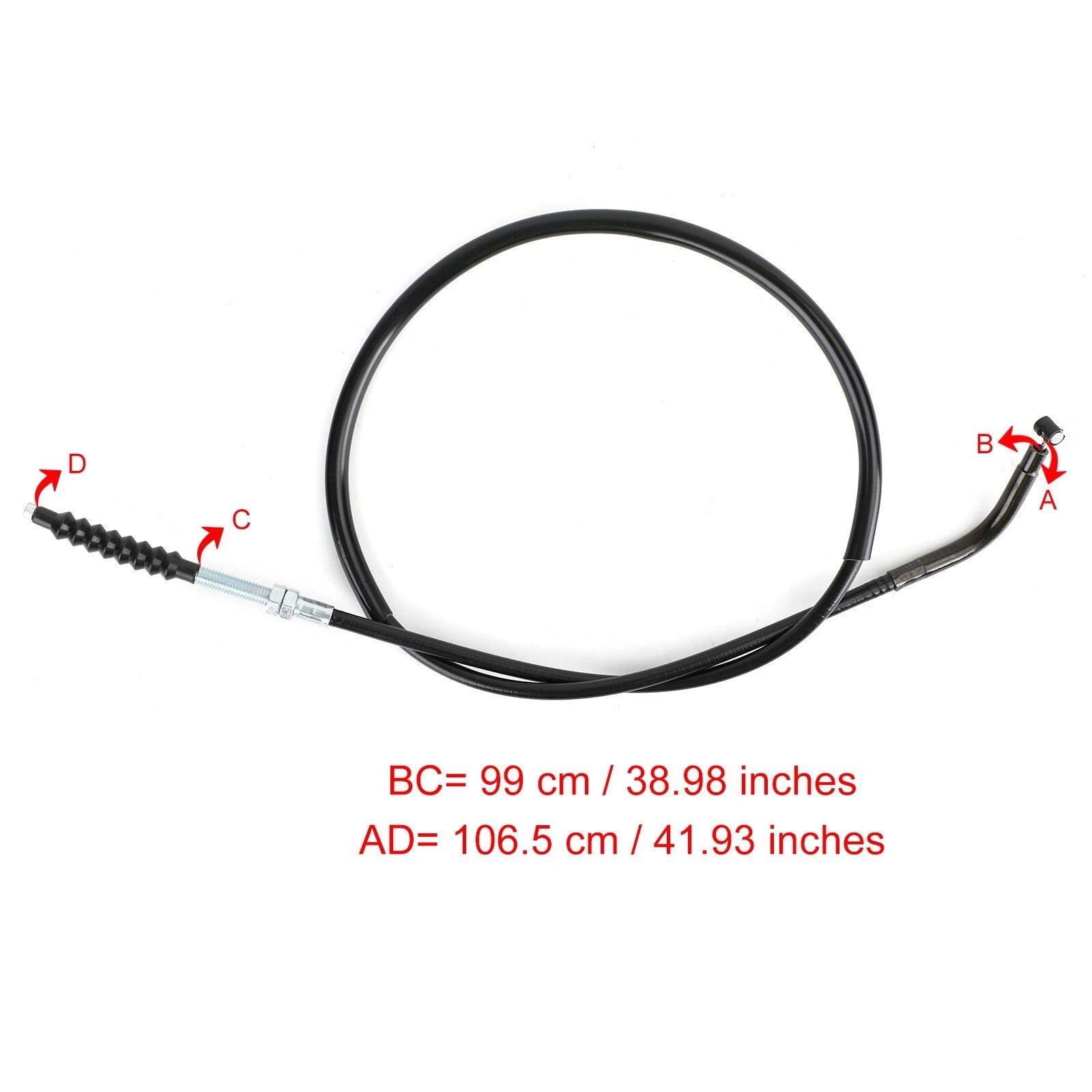 Clutch Cable 54011-0579 for Kawasaki ZR1000 Z1000 (2014–2016)