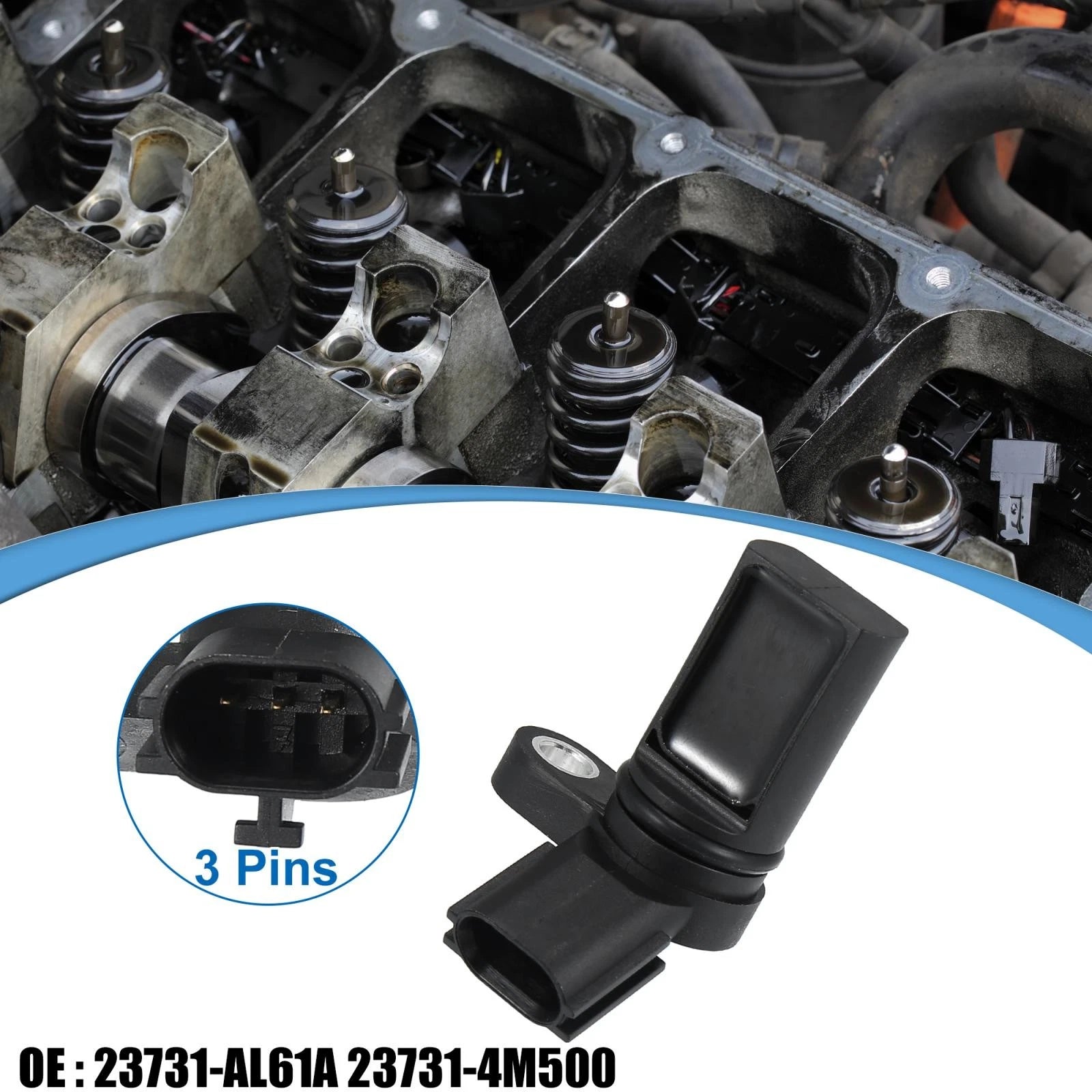 Car Camshaft Crankshaft Position Sensor for Nissan (23731-AL61A, 23731-4M500)