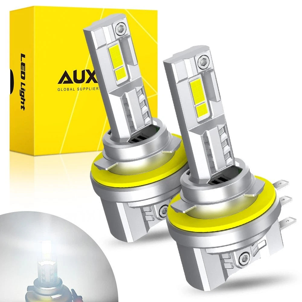 2X H15 LED Headlight Bulb Canbus Error Free High Beam DRL 6500K White for