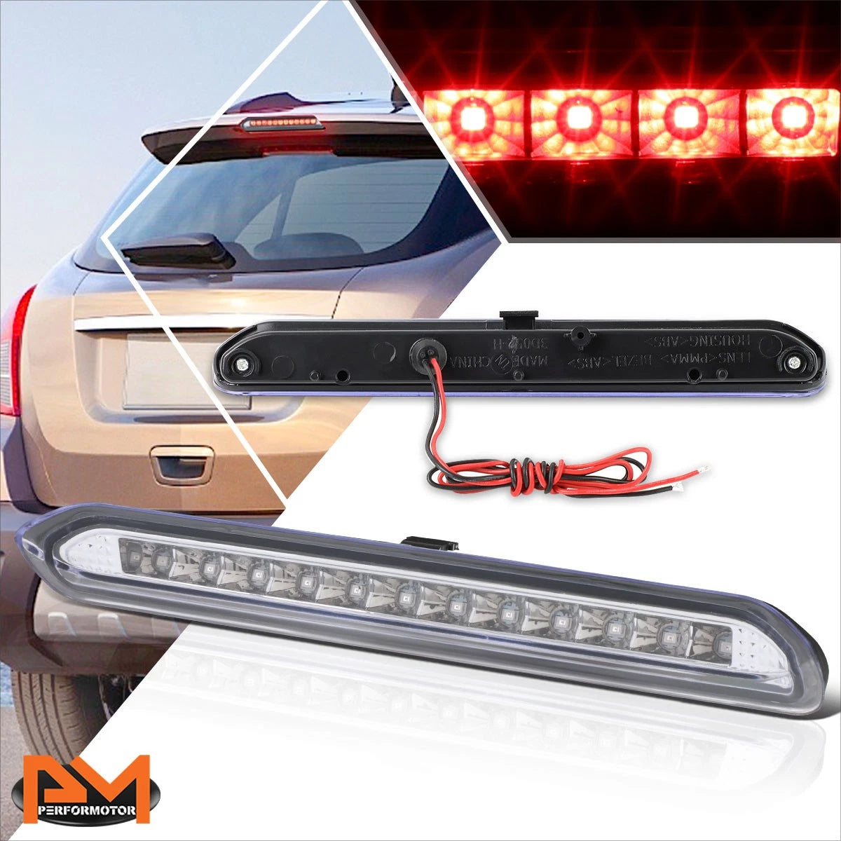 LED 3rd Brake Light for Buick Encore/Chevy Trax (2013–2018) Chrome