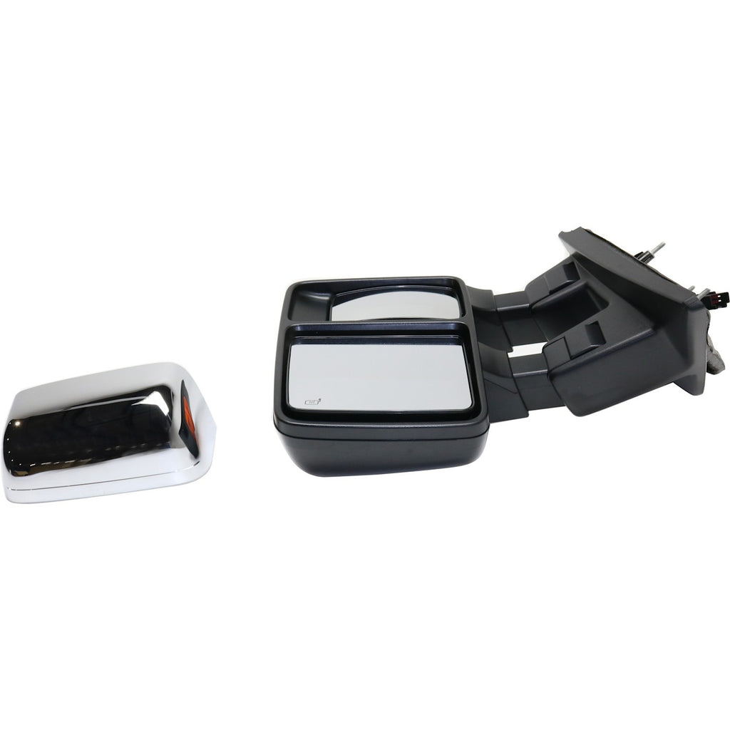 Tow Mirror for Ford F-150 (2013–2014) Passenger Side Power Fold Heated
