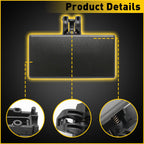4in1 LED RGB Interior Fiber Optic Strip Light for Universal Cars