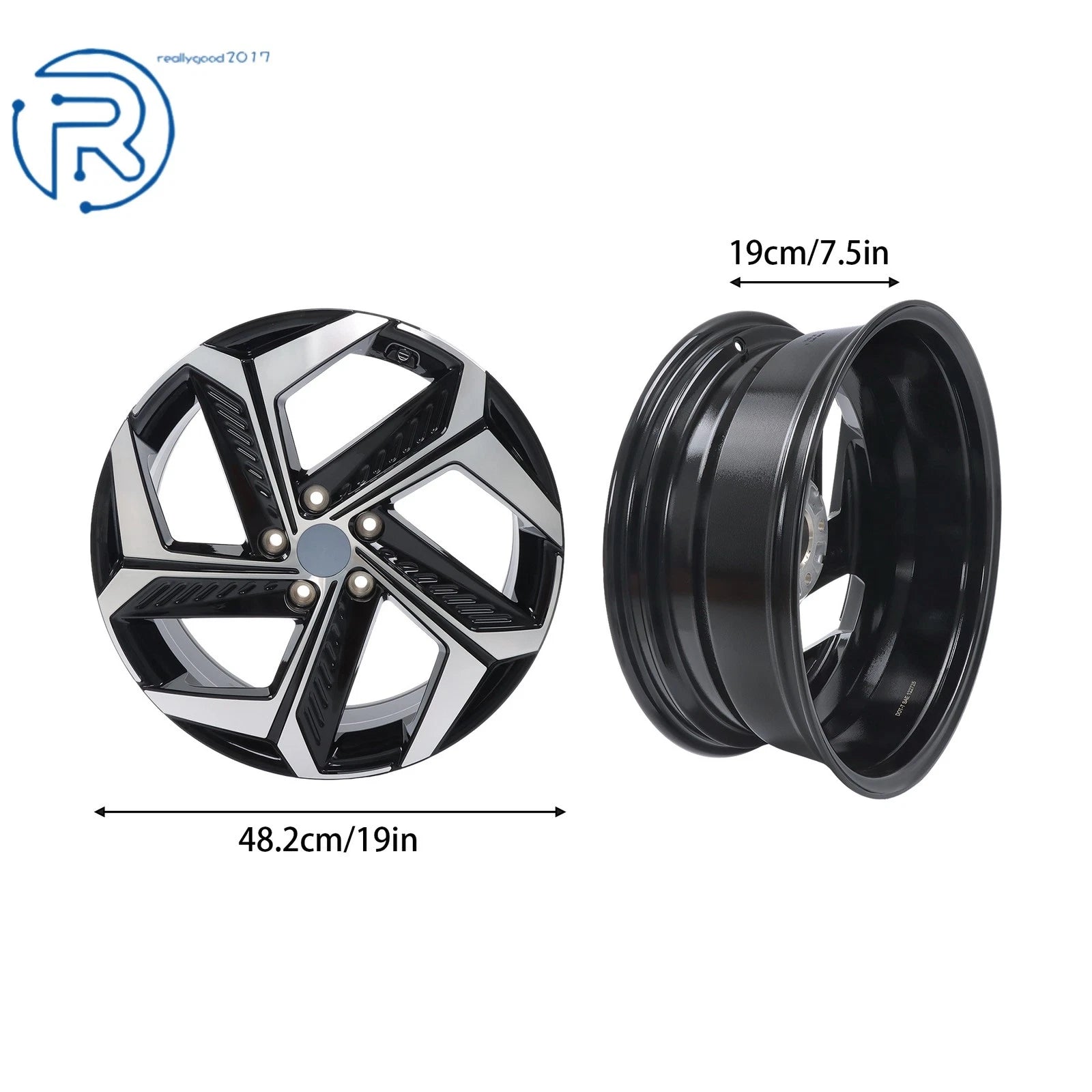19" x 7.5" Aluminum Alloy Wheel Rim for Hyundai Tucson (2022–2024) 52910CW300
