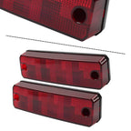 Red Rear Tail Light Assembly for Honda Pioneer 520 700 1000 (2016-2023)