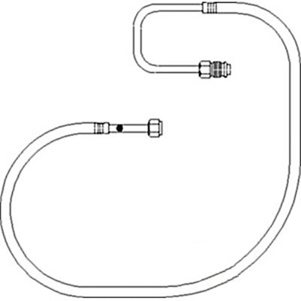 Compressor to Condenser Line for John Deere 9410 9450 9510 (AH159078)
