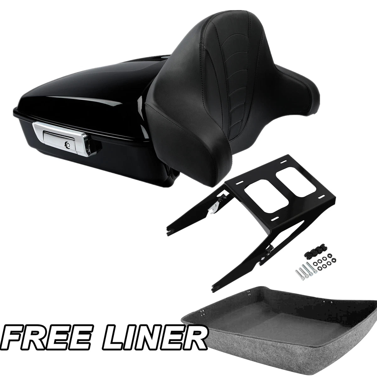 Trunk Pad Mount Rack for Harley Softail Sport Glide FLSB (2018–2026)