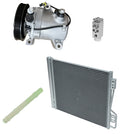 AC Compressor Kit with Condenser for Smart Fortwo 1.0L (2009–2015)