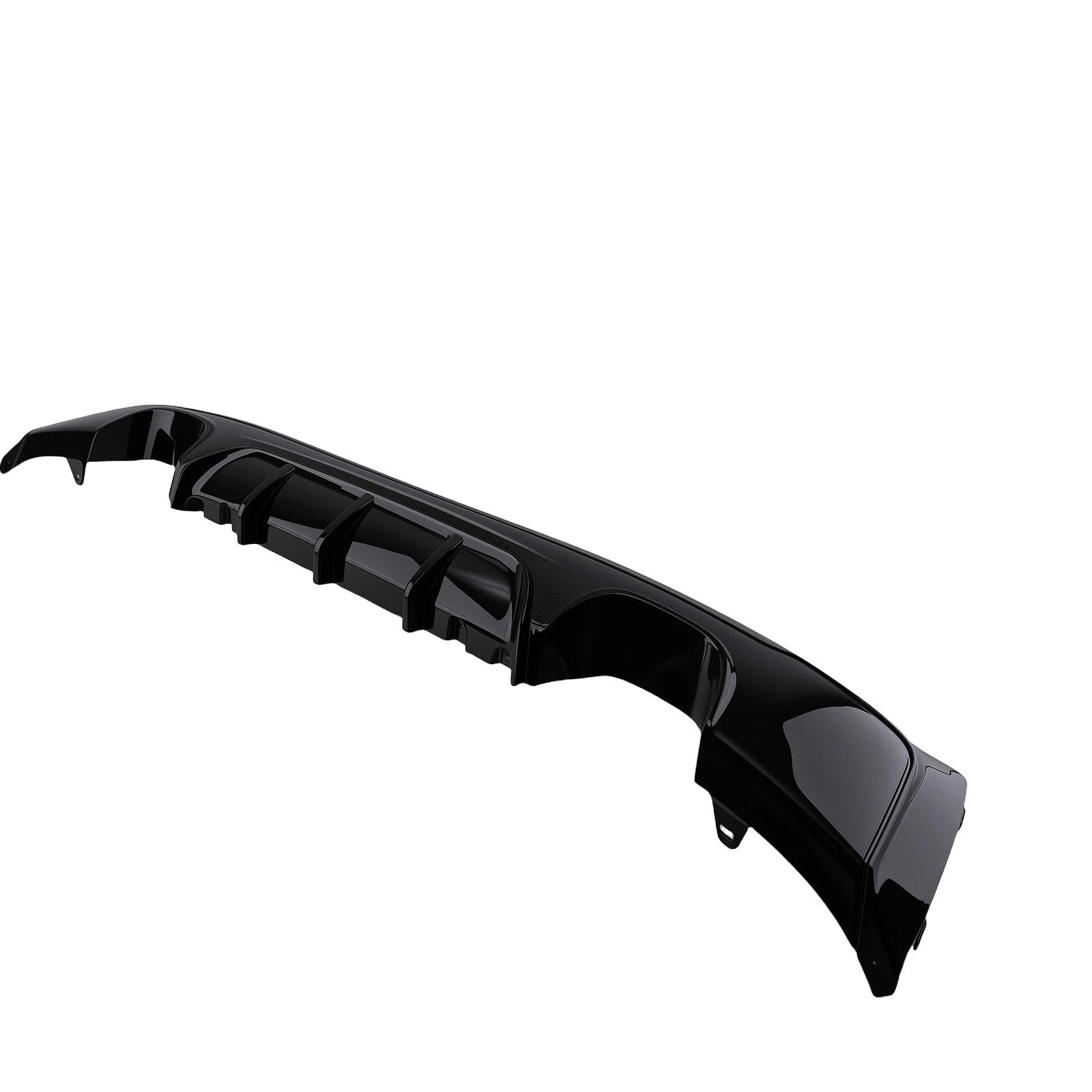 Black Quad Outlet Diffuser for BMW 2 Series F22 F23 M Sport (2014–2021)