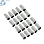 20 Pack Chrome Lug Nut Covers for Semi Truck (Fits 33mm)