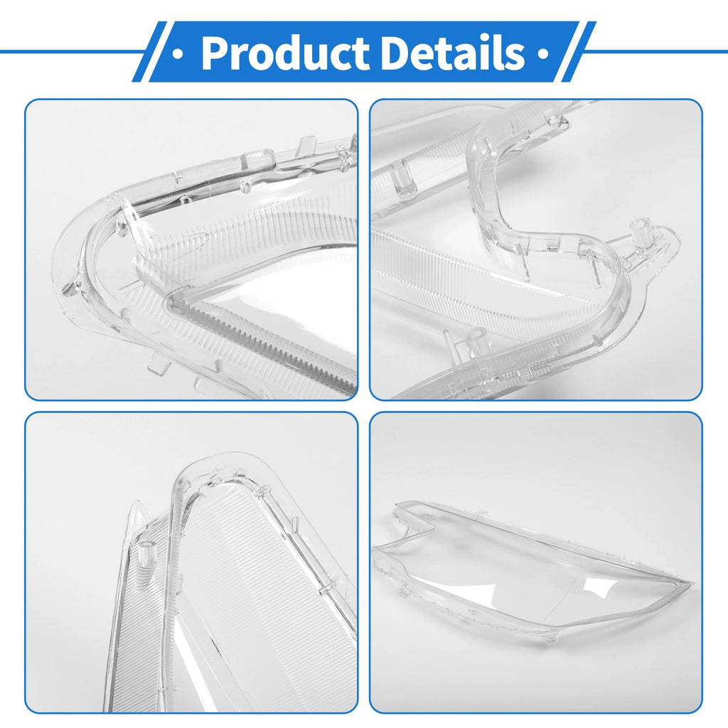 Headlight Lens Cover for Honda CR-V (2012–2014) PC Clear