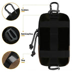 Utility Tool Bag with Smooth Zipper for Backpacks