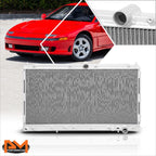 2X Aluminum Core Radiator for Mitsubishi 3000GT/Dodge Stealth (1991–1999)