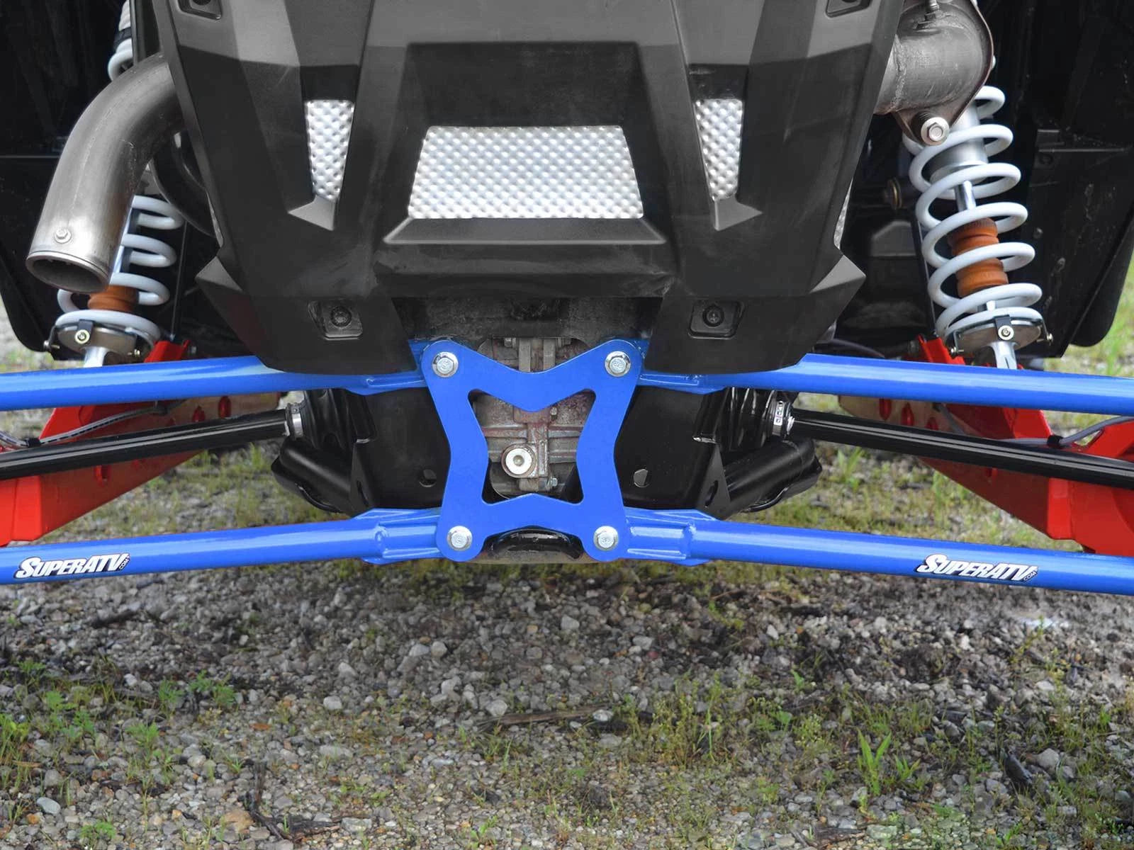 SuperATV Round Tubed Rear Radius Arms for Polaris RZR RS1 (2018–2021)
