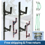 Adjustable Trailer Side Ladder Rack for Enclosed Trailers (2010–2023)