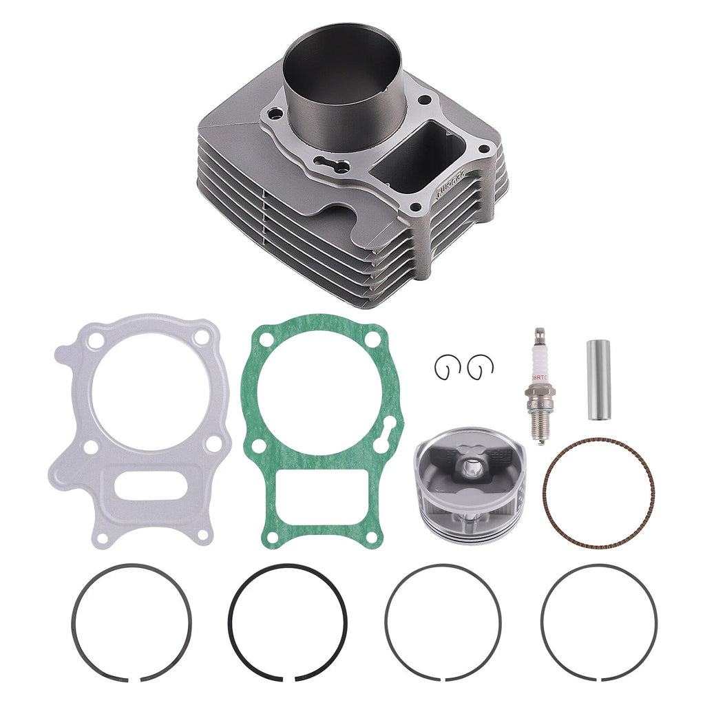 74mm Big Bore Cylinder Piston Gasket Top End Kit For Honda Recon 250 TRX250TE/TM