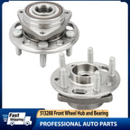 Front Wheel Bearing Hub Set for Chevrolet Equinox Buick Regal GMC Terrain (2010–2017)