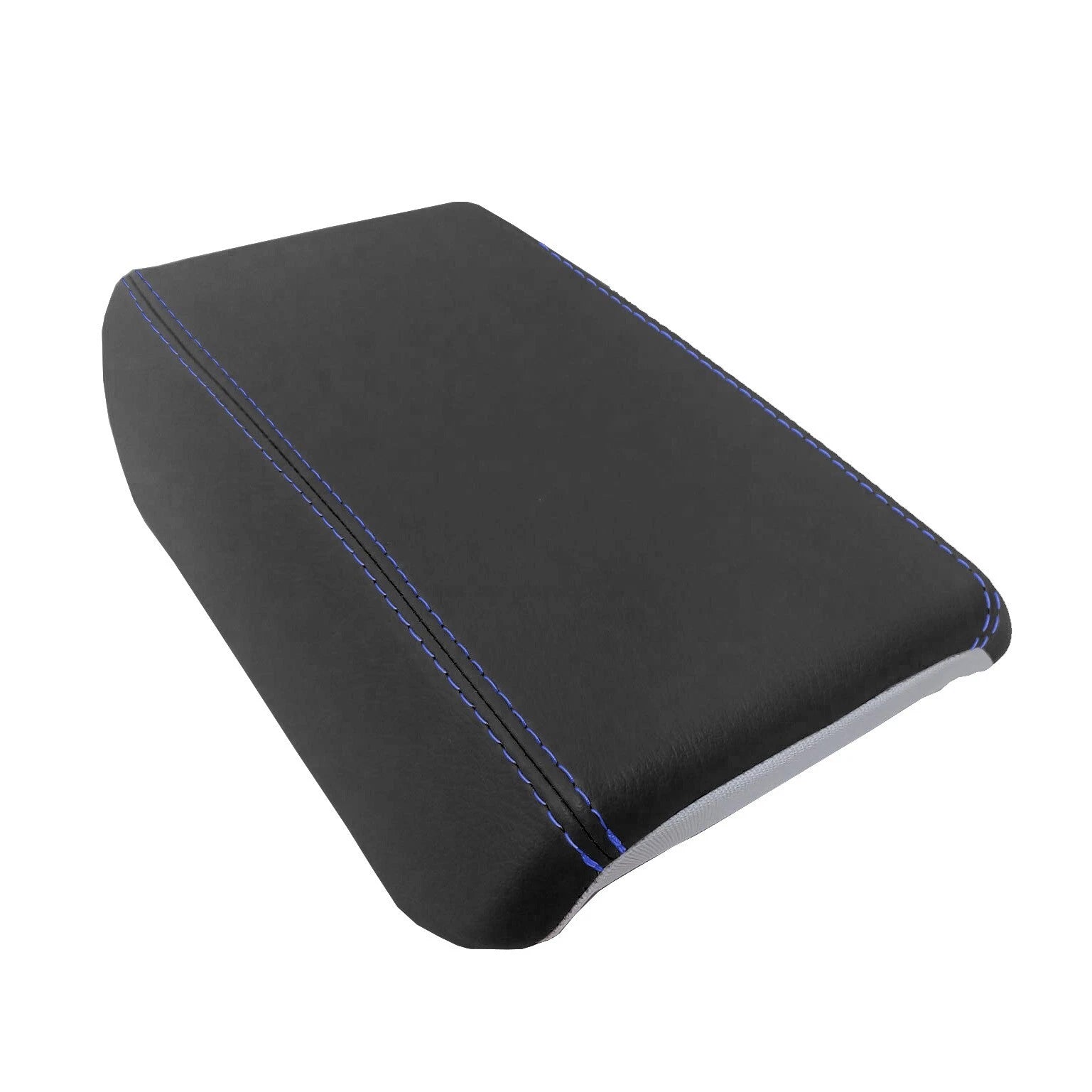 Console Lid Armrest Cover for Ford Bronco (2021–2024) Blue Stitch
