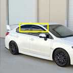 Window Visors for Subaru WRX STI (2015–2019) Smoke Tinted Acrylic