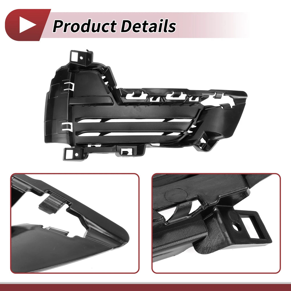 1 Pc Fog Light Grill for BMW X5 (2014–2018) No. 51117307994 Black