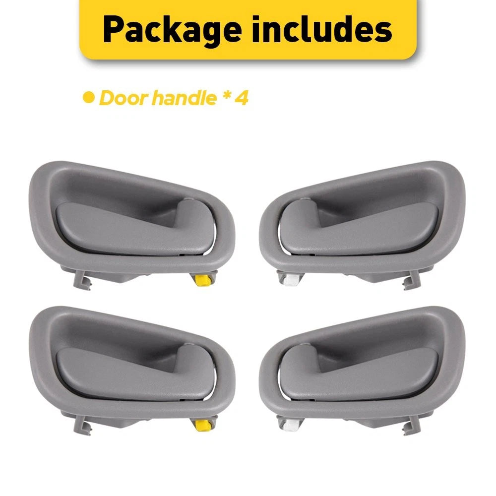 Interior Door Handle Set for Toyota Corolla (1998–2002) Gray/Beige