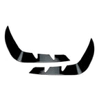 2X Front Bumper Canards Lip Splitter Fins for Mercedes Benz GLB-Class (2020–2022)