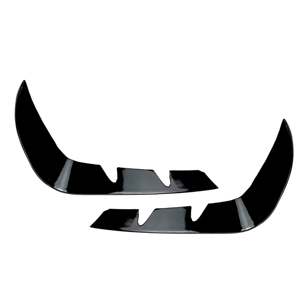 2X Front Bumper Canards Lip Splitter Fins for Mercedes Benz GLB-Class (2020–2022)