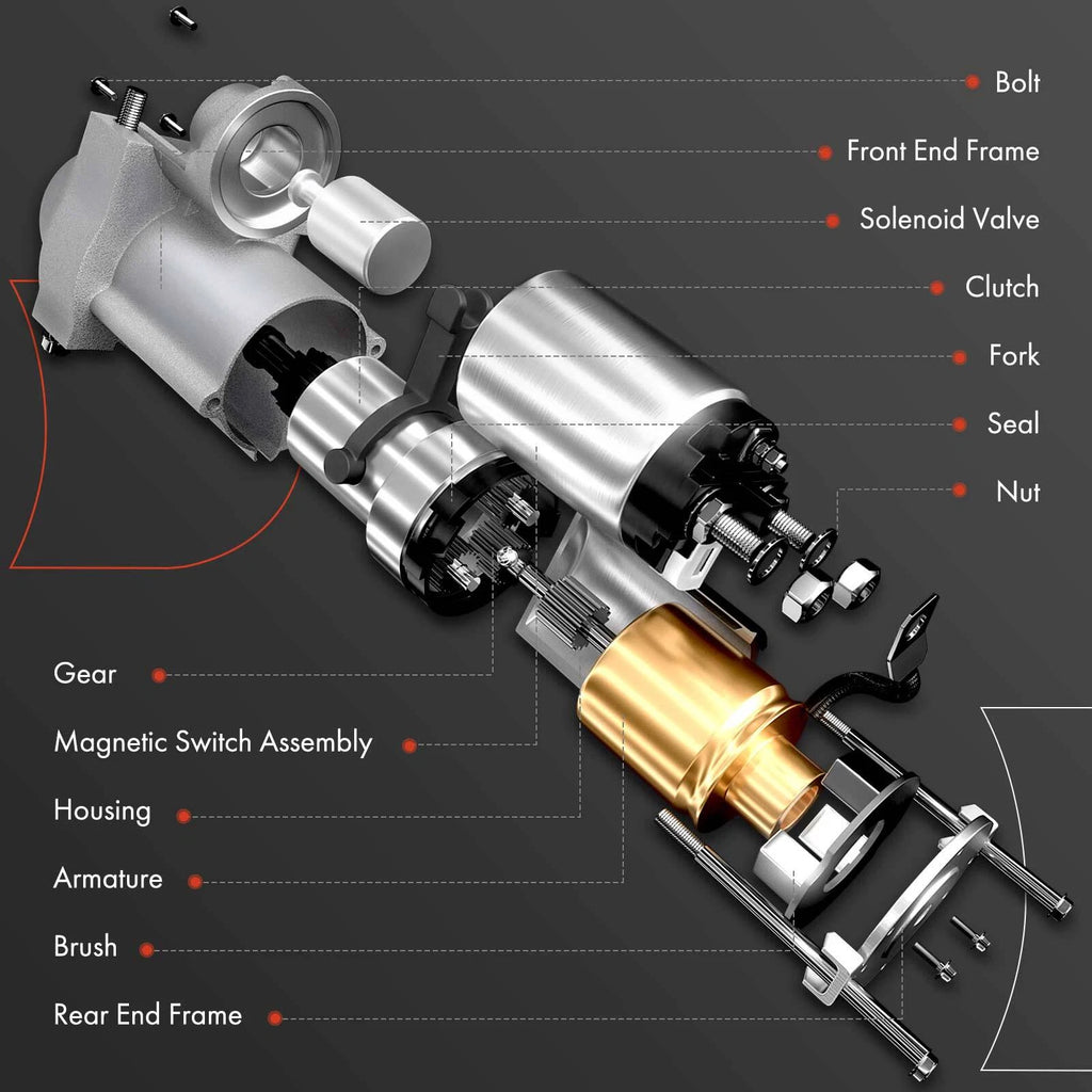 Starter for Honda Accord (1998-2007)