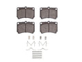 Front Brake Pad Set for Mazda 323 (1986–1989) ZK521WR