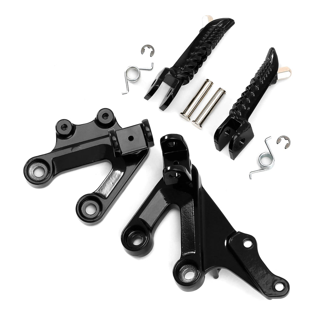 Driver Passenger Footrests Pegs Bracket for Suzuki GSXR1000 (2003–2004)