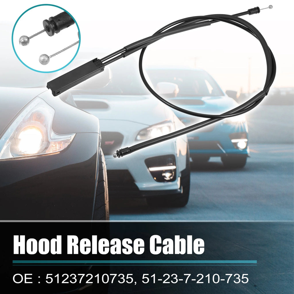 Hood Release Cable for BMW X3 X4 (2011–2020) 51237210735 51-23-7-210-735