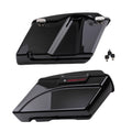 Set of Hard Bags Vivid Black with Keys for Harley Davidson Touring (1994–2013)