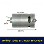 550 Frame Brushless Blower Motor for (21V, 38000 RPM)