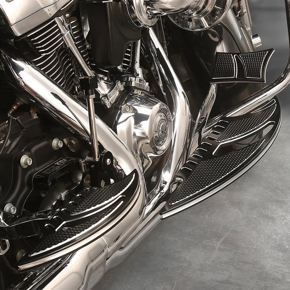 Set of 2 Footboards for Harley Touring/Softail FL Models (1986–2024)