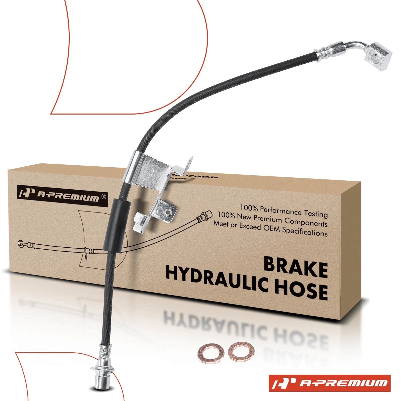 Front Right Brake Hydraulic Hose for Cadillac Escalade, Chevy Tahoe (2002–2020)