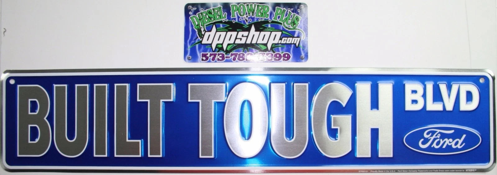 Road Sign Tag Plate for Ford Truck (24"x5")