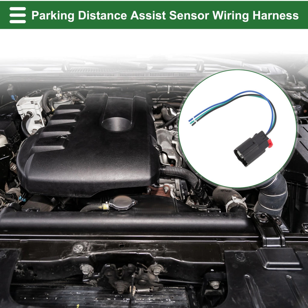 Set of 3 Pin Sensor Wiring Harnesses for Ford Edge (2018–2024) 22 Gauge