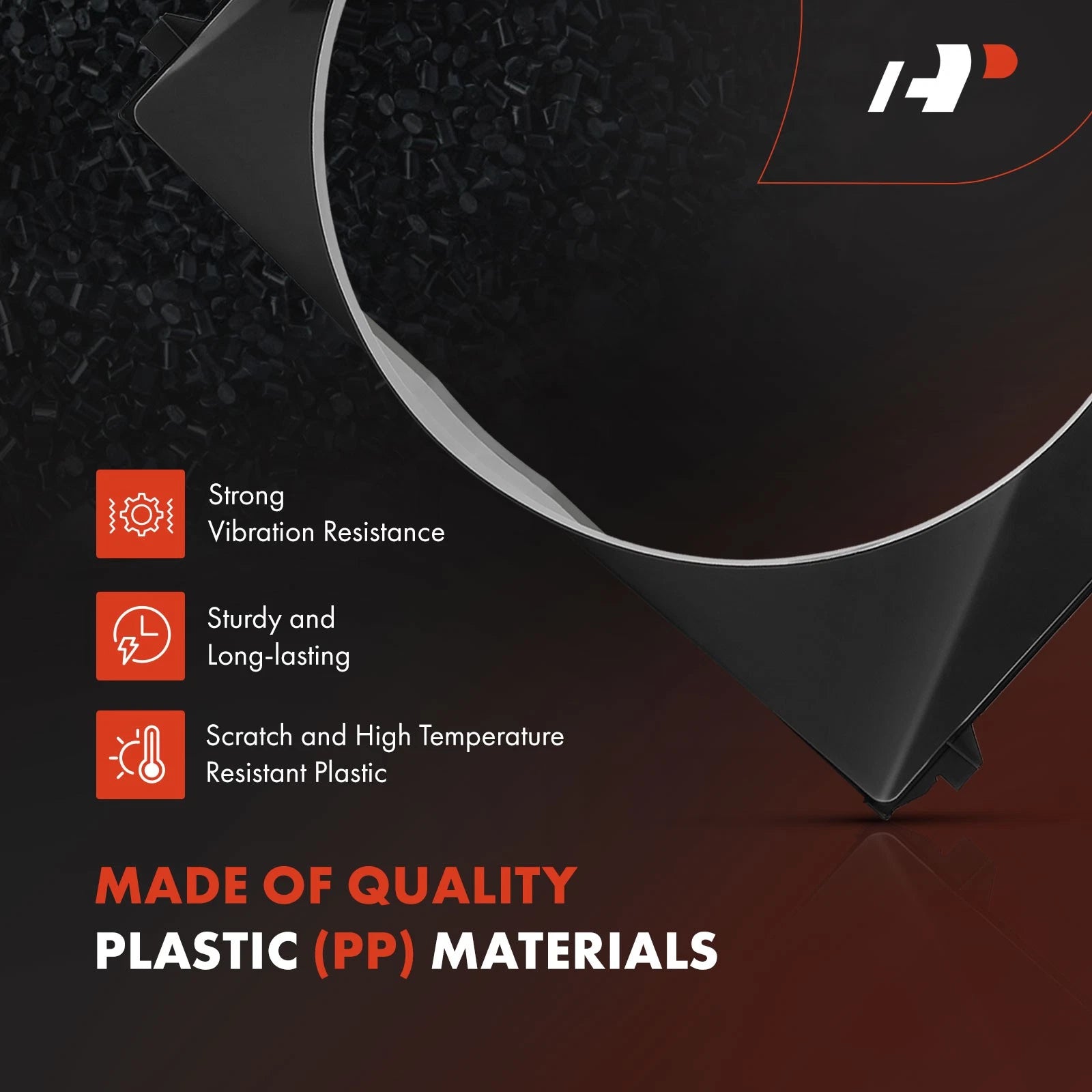Lower Radiator Cooling Fan Shroud for Chevy C1500, GMC C2500 (1992–1999)